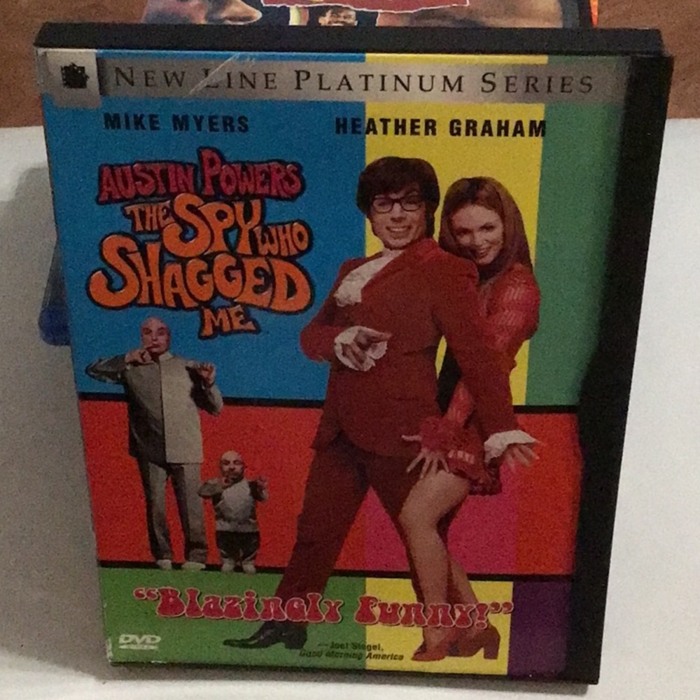 ⭐️10/10.00, Austin Powers ,The Spy who Shagged Me, Platinum Series DVD like new